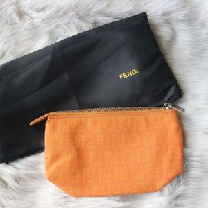[FENDI] vintage makeup bag *rare* NWOT